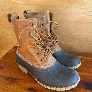 LL Bean Boots - Made in Maine - Gently used, unisex size 3